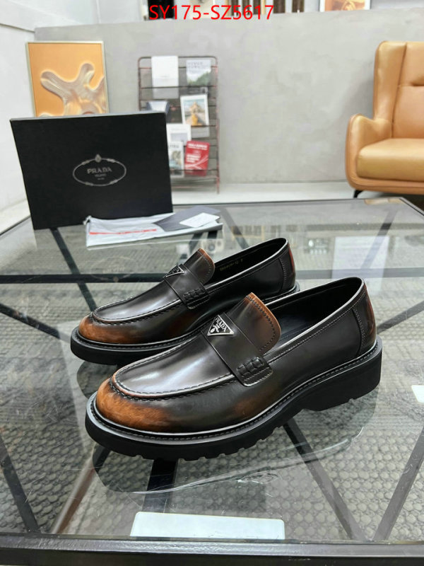 Men shoes-Prada aaaaa+ replica ID: SZ5617 $: 175USD