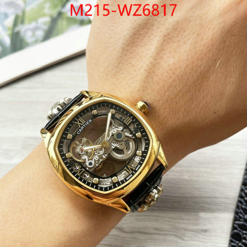 Watch(TOP)-Cartier what is aaaaa quality ID: WZ6817 $: 215USD