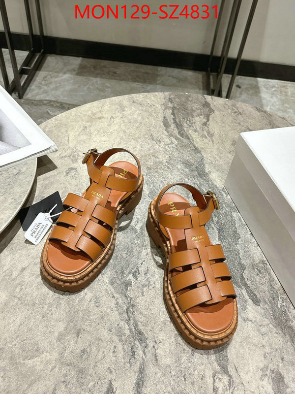 Women Shoes-Prada highest quality replica ID: SZ4831 $: 129USD
