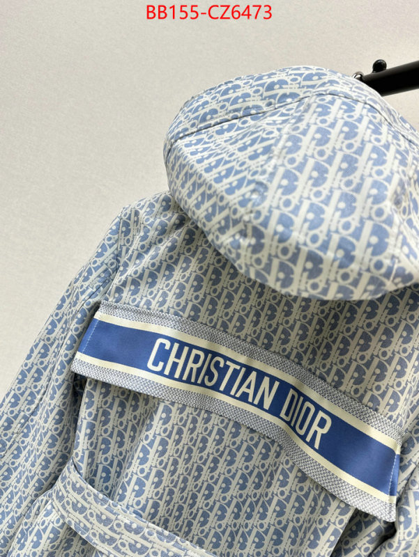 Clothing-Dior top quality fake ID: CZ6473 $: 155USD