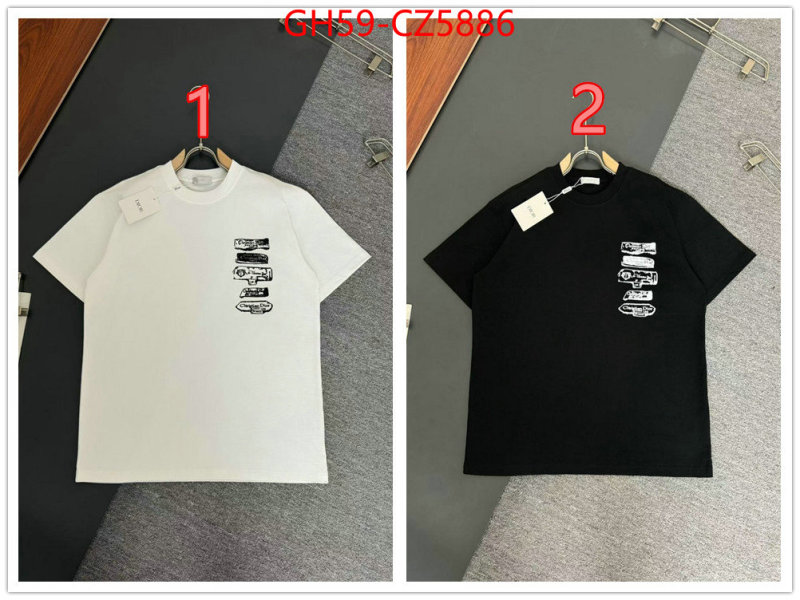 Clothing-Dior where can you buy replica ID: CZ5886 $: 59USD