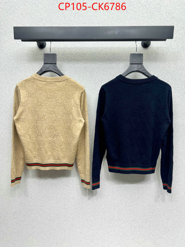 Clothing-Gucci wholesale replica shop ID: CK6786 $: 105USD