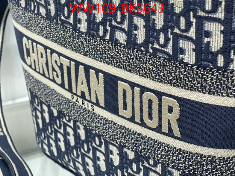 Dior Bags(4A)-Handbag- how to buy replica shop ID: BK6643 $: 109USD,