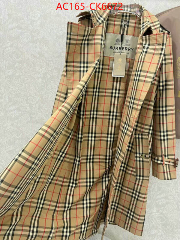 Clothing-Burberry replica best ID: CK6672 $: 165USD