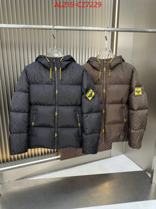 Down jacket Women-Fendi high quality designer ID: CZ7229 $: 219USD