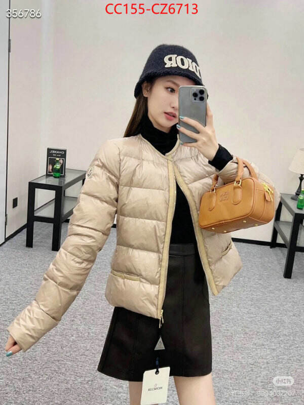 Down jacket Women-Moncler top 1:1 replica ID: CZ6713 $: 155USD