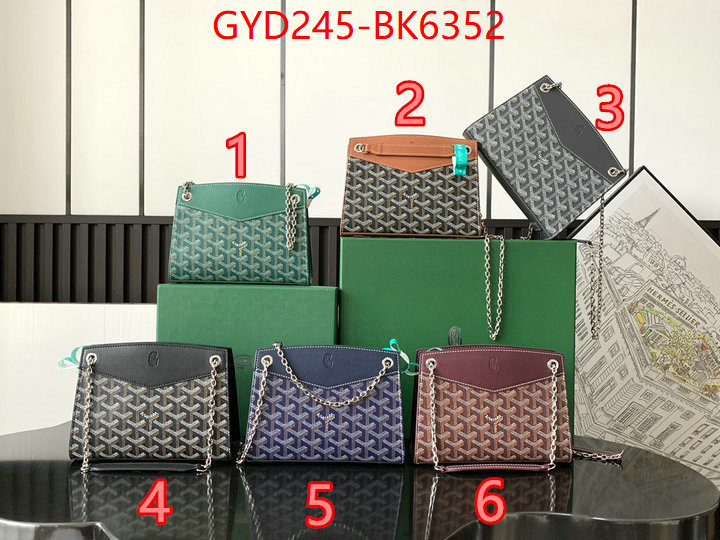 Goyard Bags(TOP)-Crossbody- online china ID: BK6352 $: 245USD,