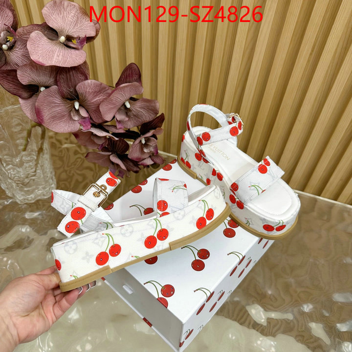 Women Shoes-LV buy replica ID: SZ4826 $: 129USD