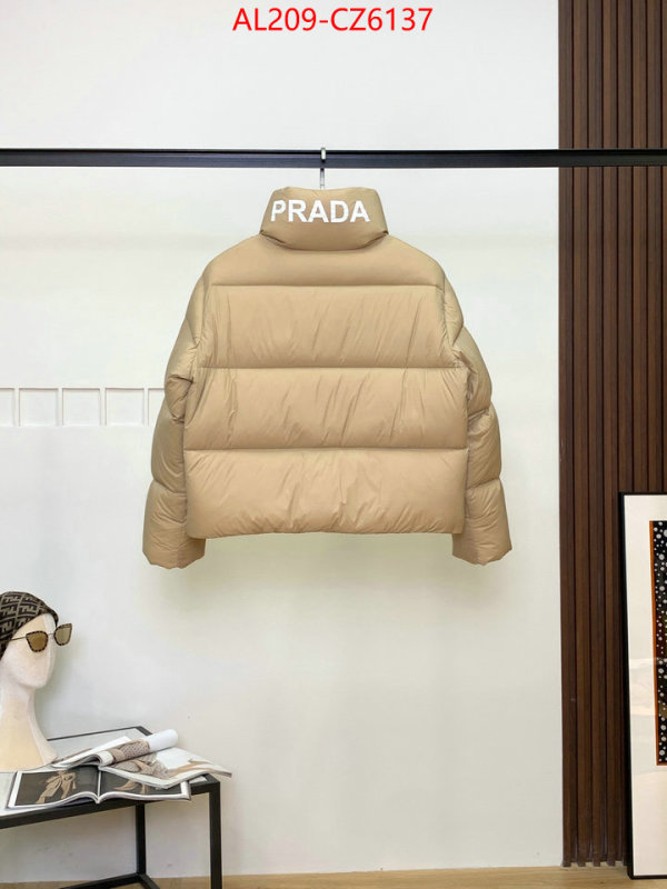 Down jacket Women-Prada the highest quality fake ID: CZ6137 $: 209USD