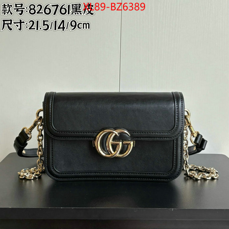 Gucci Bags(4A)-Crossbody- replica 2024 perfect luxury ID: BZ6389 $: 89USD,