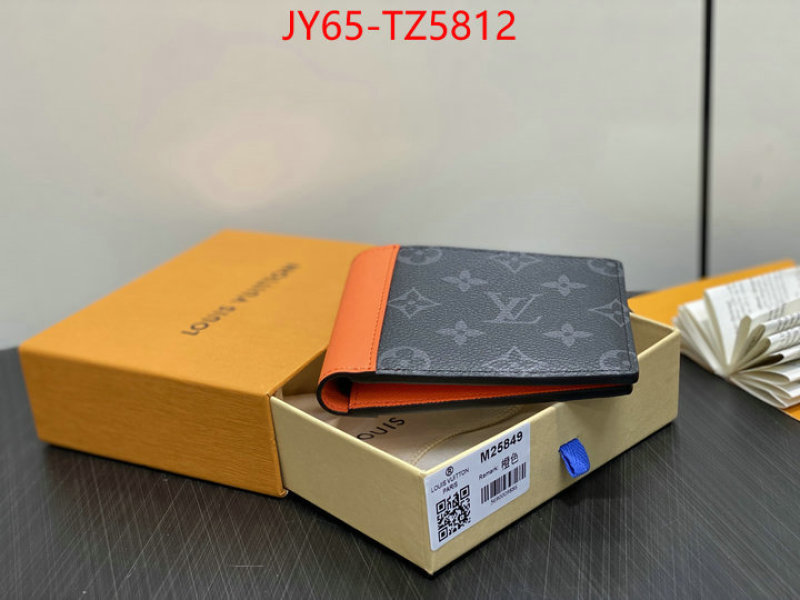 LV Bags(TOP)-Wallet 1:1 replica ID: TZ5812 $: 65USD,