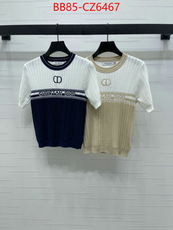 Clothing-Dior best site for replica ID: CZ6467 $: 85USD
