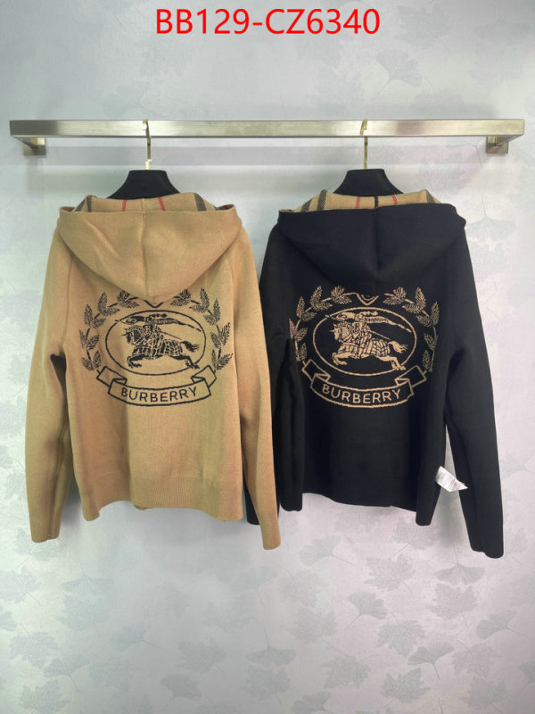 Clothing-Burberry luxury fashion replica designers ID: CZ6340 $: 129USD