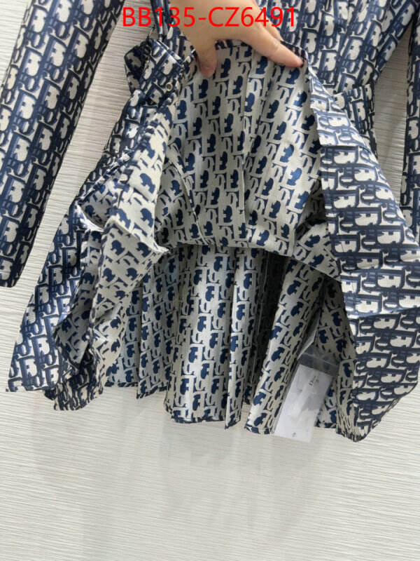 Clothing-Dior aaaaa+ replica designer ID: CZ6491 $: 135USD