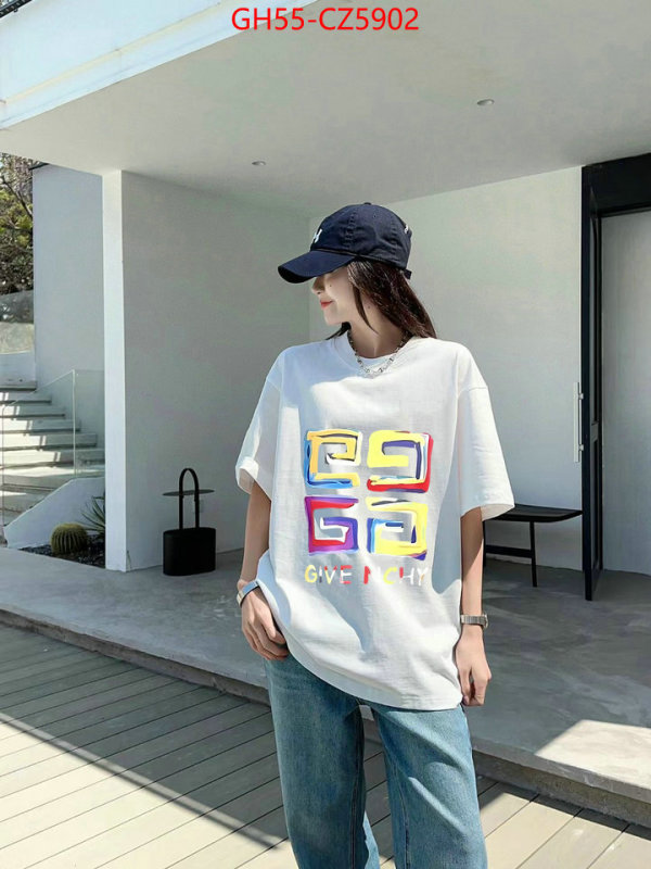 Clothing-Givenchy where to buy replicas ID: CZ5902 $: 55USD