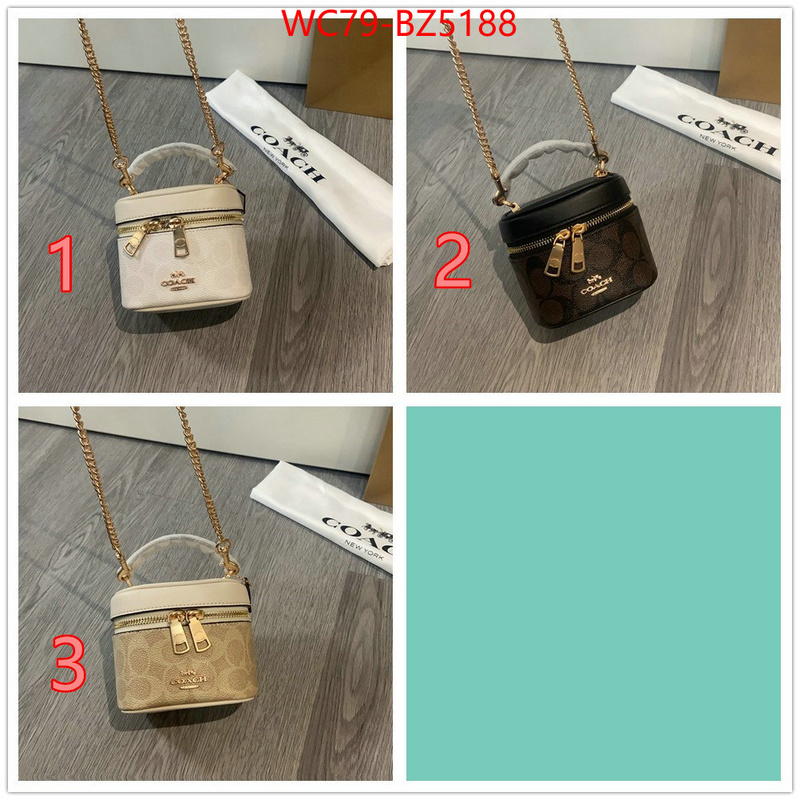 Coach Bags(4A)-Crossbody- how quality ID: BZ5188 $: 79USD,