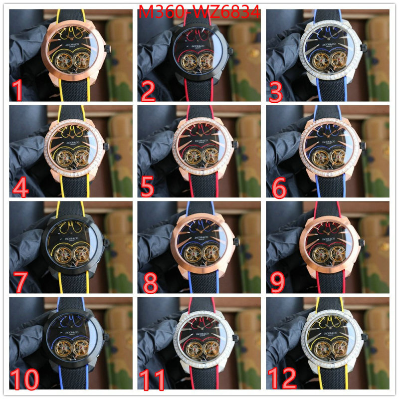 Watch(TOP)-Jacobco buy 2024 replica ID: WZ6834 $: 360USD