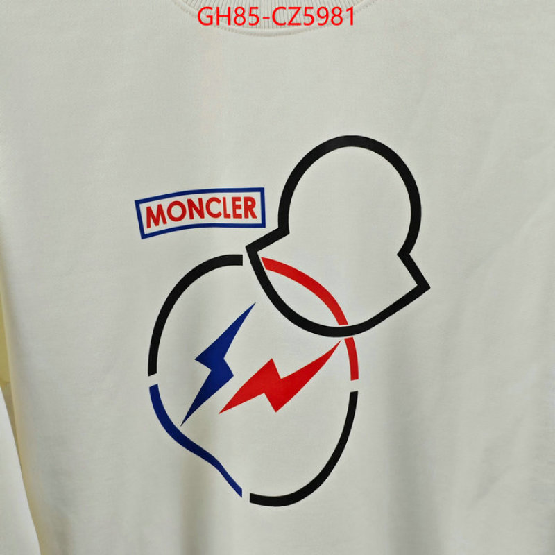 Clothing-Moncler aaaaa+ replica designer ID: CZ5981 $: 85USD