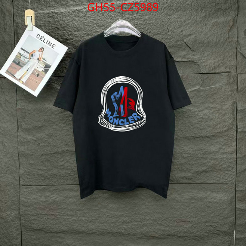 Clothing-Moncler wholesale sale ID: CZ5989 $: 55USD