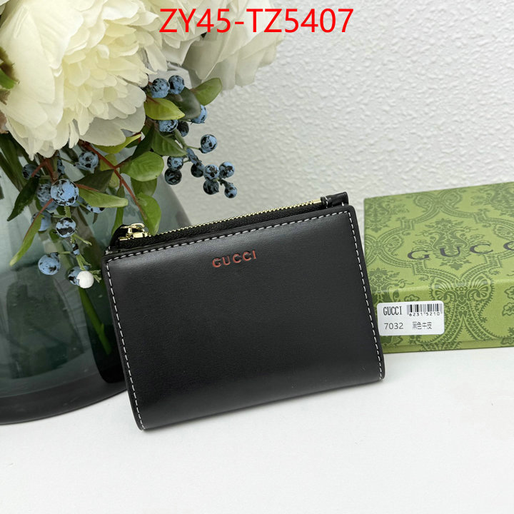 Gucci Bags(4A)-Wallet- the best quality replica ID: TZ5407 $: 45USD,