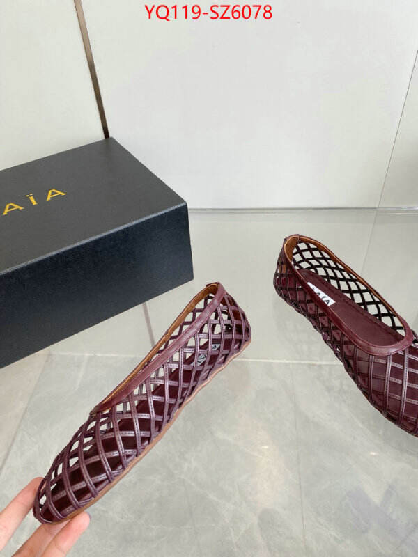Women Shoes-ALAIA cheap high quality replica ID: SZ6078 $: 119USD