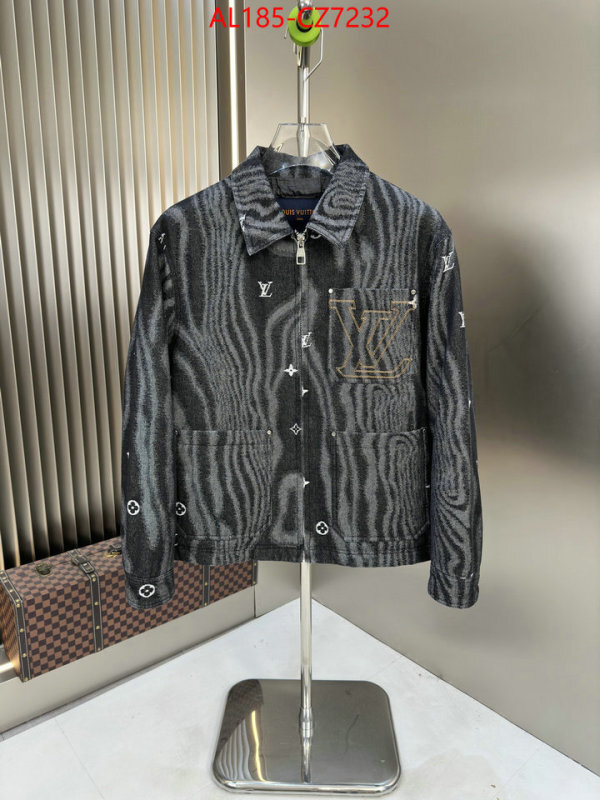 Down jacket Men-LV how to buy replica shop ID: CZ7232 $: 185USD