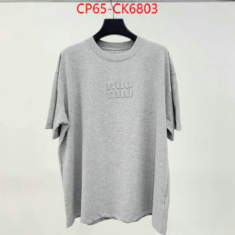 Clothing-MIU MIU cheap wholesale ID: CK6803 $: 65USD
