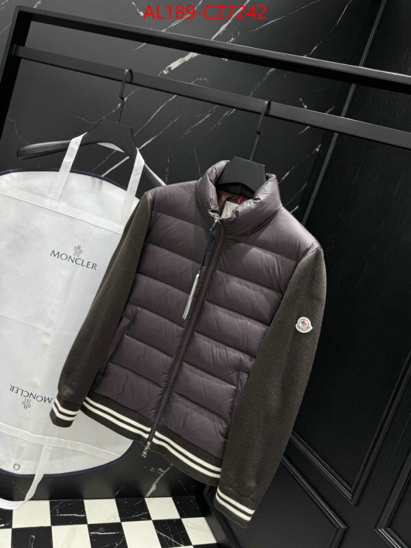 Down jacket Men-Moncler the best designer ID: CZ7242 $: 189USD