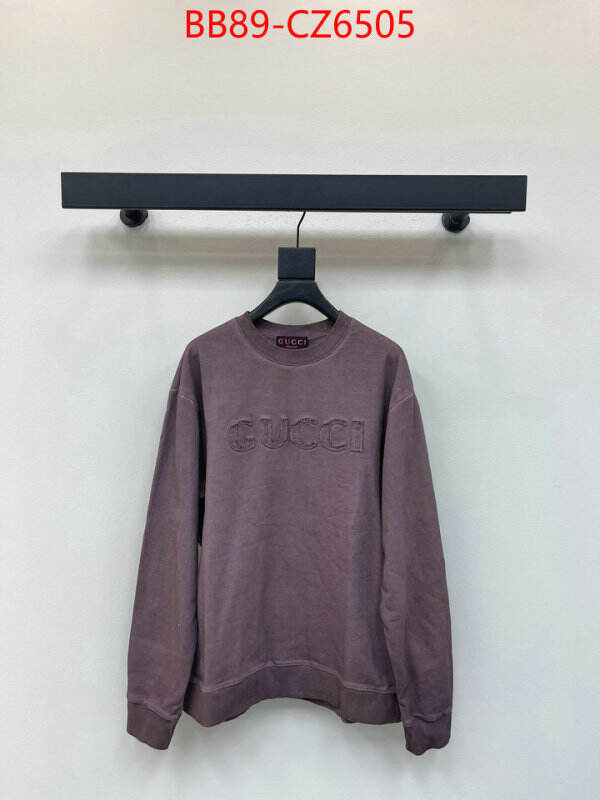 Clothing-Gucci customize best quality replica ID: CZ6505 $: 89USD