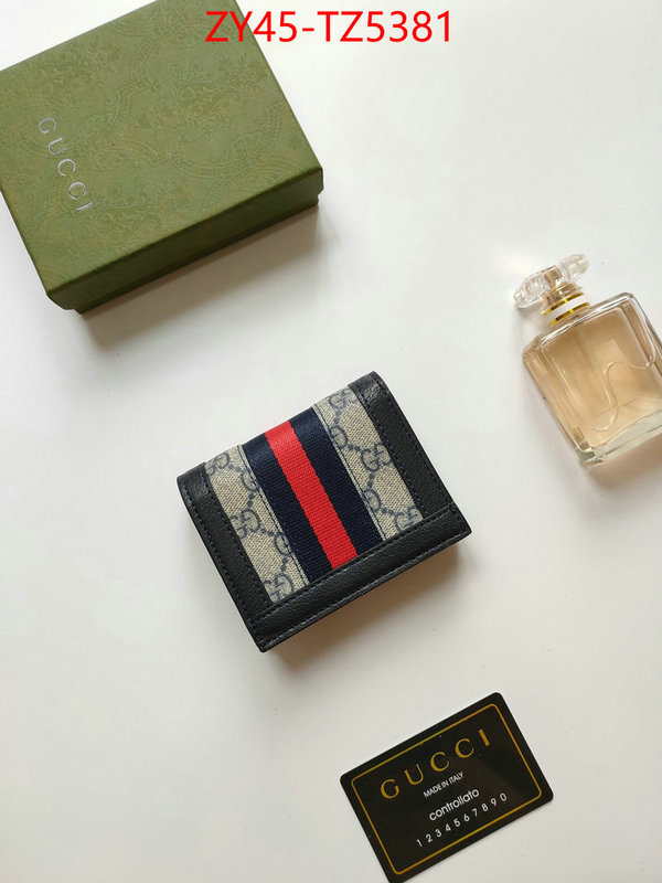 Gucci Bags(4A)-Wallet- find replica ID: TZ5381 $: 45USD,