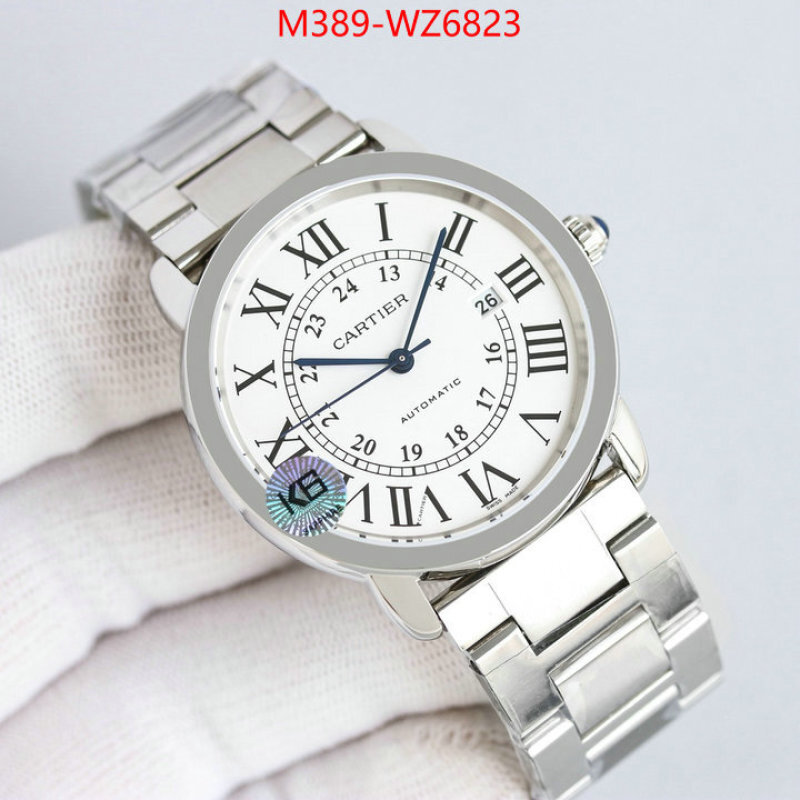 Watch(TOP)-Cartier how to buy replcia ID: WZ6823 $: 389USD