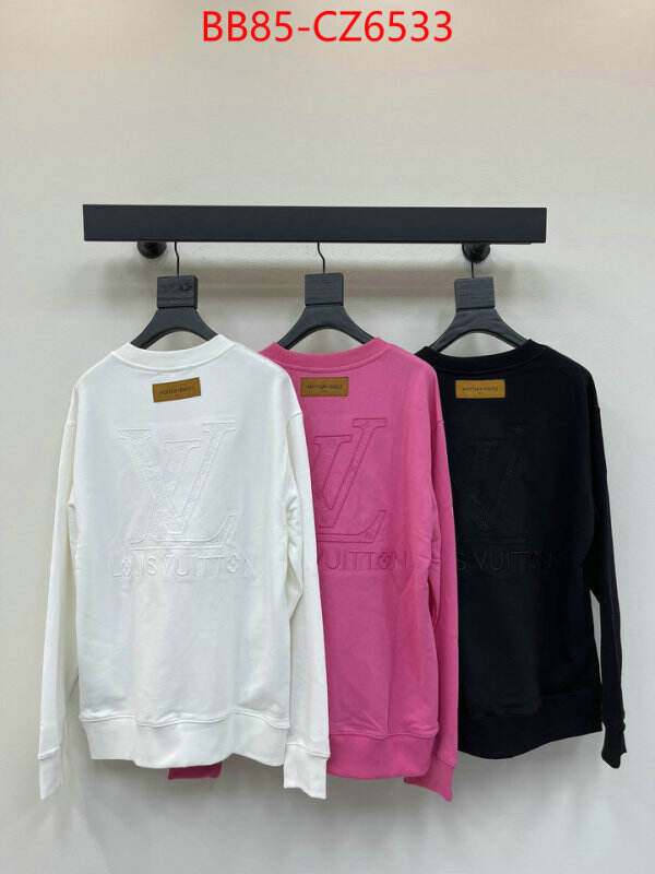 Clothing-LV wholesale imitation designer replicas ID: CZ6533 $: 85USD