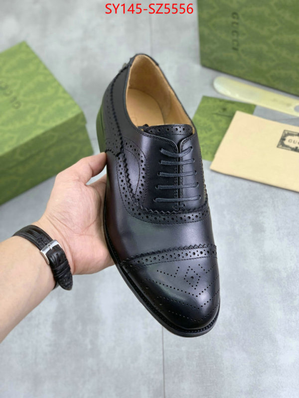 Men Shoes-Gucci fake high quality ID: SZ5556 $: 145USD