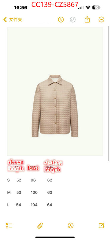 Down jacket Women-Moncler high quality replica designer ID: CZ5867 $: 139USD