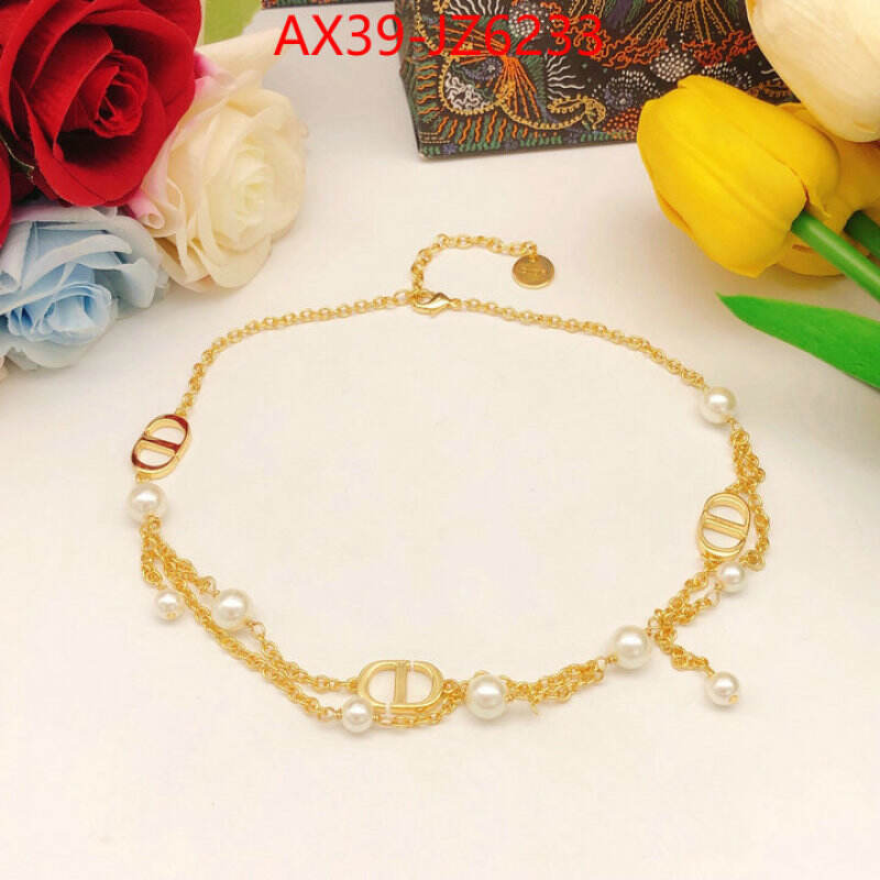 Jewelry-Dior wholesale replica shop ID: JZ6233 $: 39USD