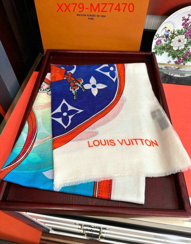 Scarf-LV fake high quality ID: MZ7470 $: 79USD