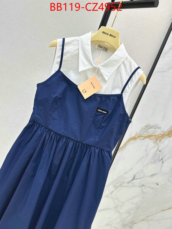 Clothing-MIU MIU sell online luxury designer ID: CZ4952 $: 119USD