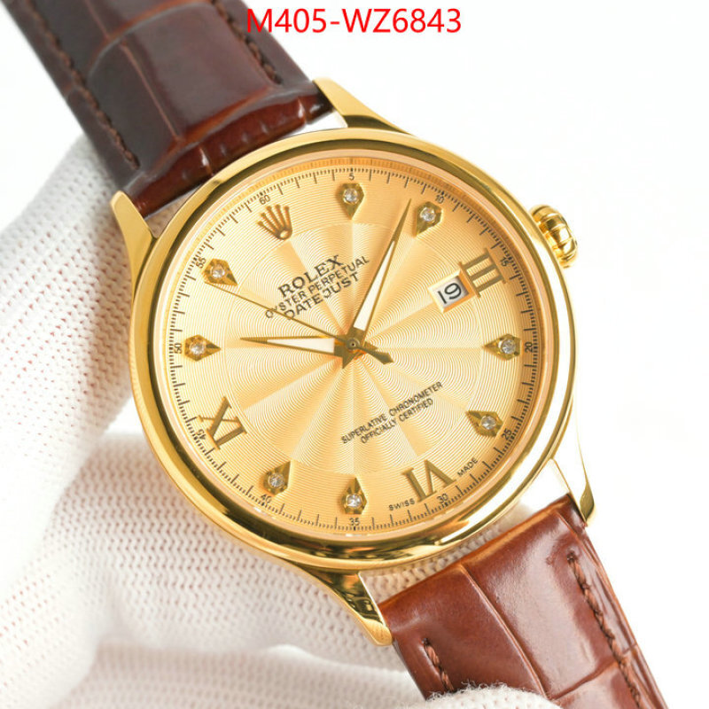 Watch(4A)-Rolex the best affordable ID: WZ6843 $: 405USD