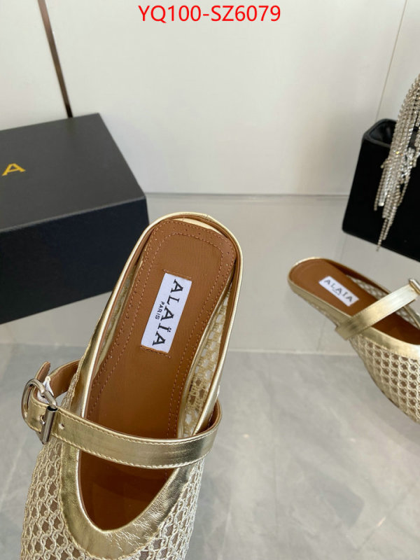 Women Shoes-ALAIA top grade ID: SZ6079 $: 100USD