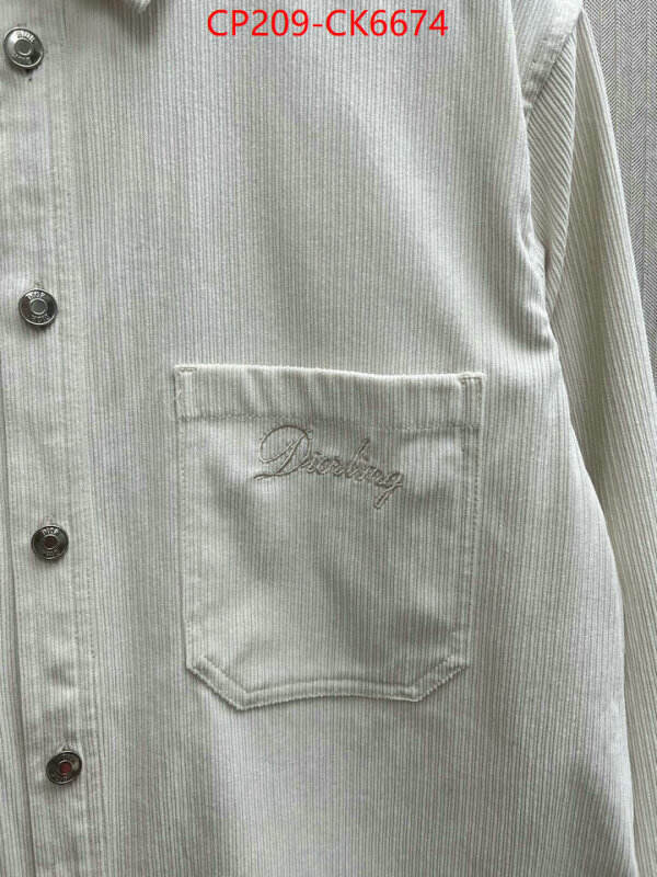 Clothing-Dior top perfect fake ID: CK6674