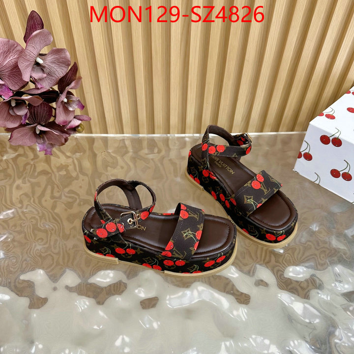 Women Shoes-LV buy replica ID: SZ4826 $: 129USD