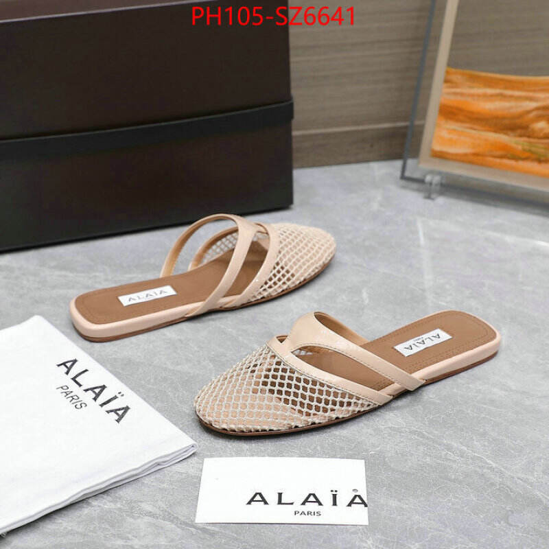 Women Shoes-ALAIA aaaaa+ quality replica ID: SZ6641 $: 105USD