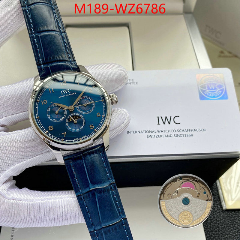 Watch(4A)-IWC fake ID: WZ6786 $: 189USD