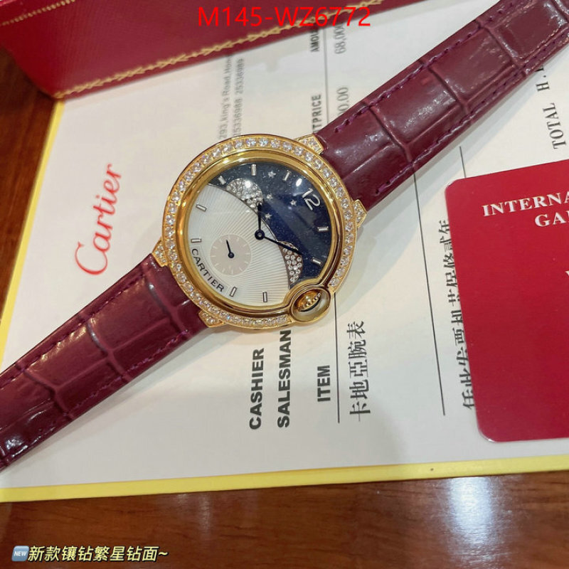 Watch(4A)-Cartier we curate the best ID: WZ6772 $: 145USD