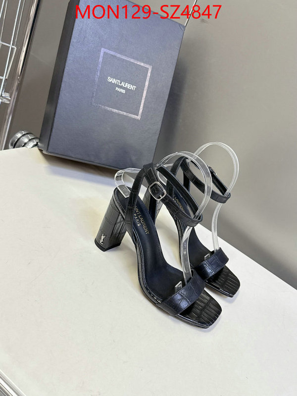 Women Shoes-YSL replica aaaaa+ designer ID: SZ4847 $: 129USD