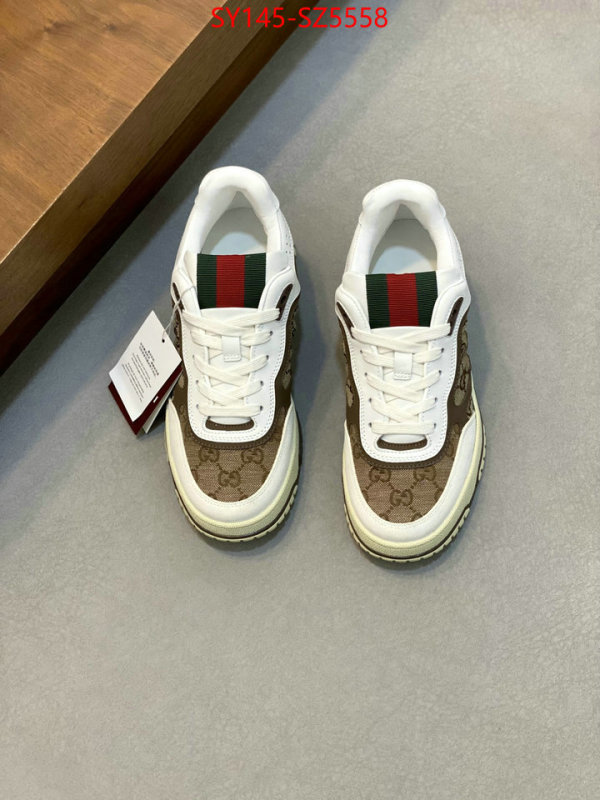 Men Shoes-Gucci what is a 1:1 replica ID: SZ5558 $: 145USD