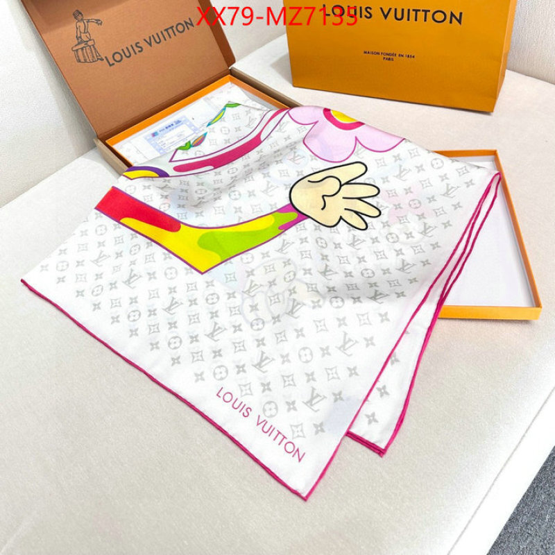 Scarf-LV fake designer ID: MZ7135 $: 79USD