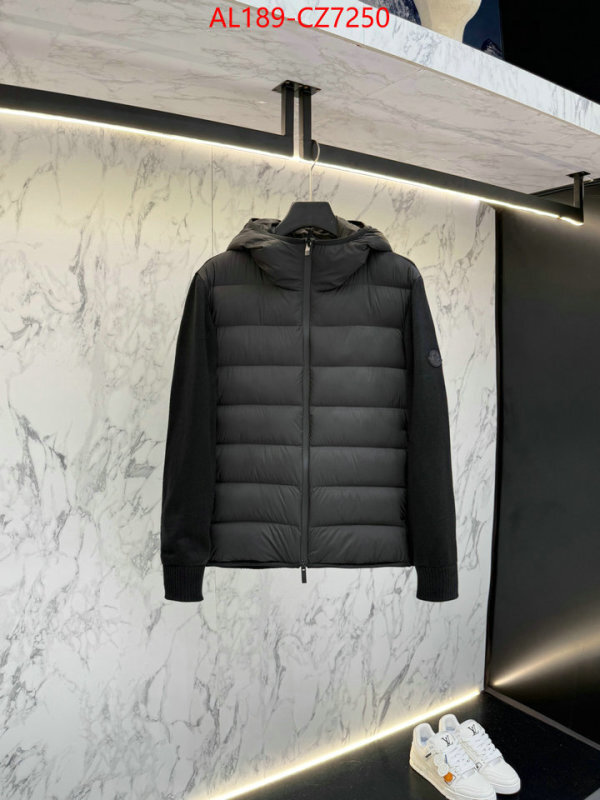 Down jacket Men-Moncler cheap replica ID: CZ7250 $: 189USD