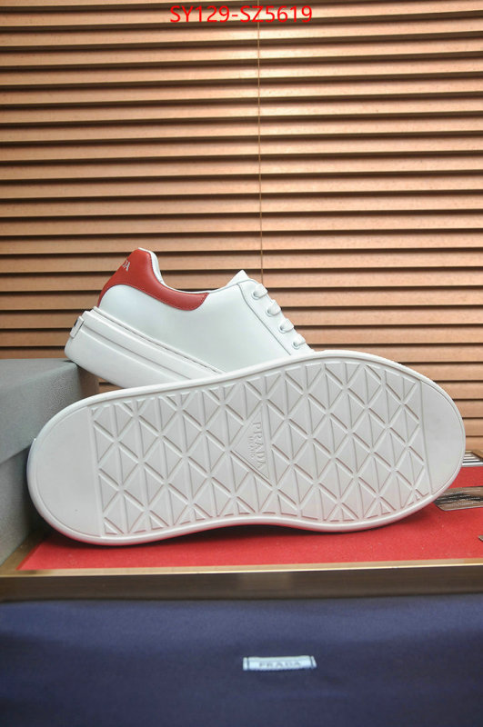 Men shoes-Prada fashion replica ID: SZ5619 $: 129USD