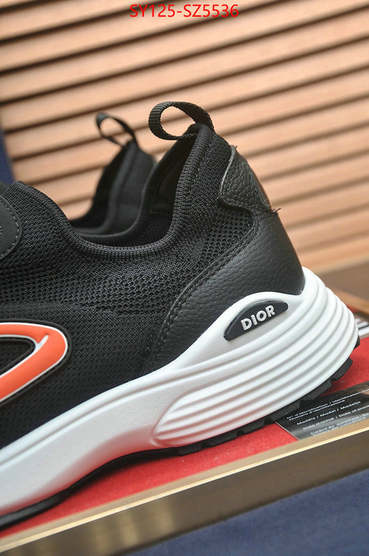 Men shoes-Dior best quality replica ID: SZ5536 $: 125USD